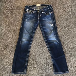 Big star cropped hot jeans!